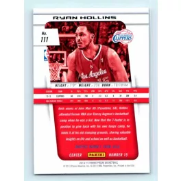 2013-14 Panini Prizm Base #111 Ryan Hollins