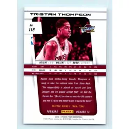 2013-14 Panini Prizm Base #116 Tristan Thompson