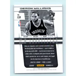 2013-14 Panini Prizm Base #139 Deron Williams