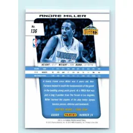 2013-14 Panini Prizm Base #136 Andre Miller