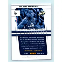 2013-14 Panini Prizm Base #162 Alec Burks