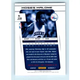 2013-14 Panini Prizm Base #229 Moses Malone