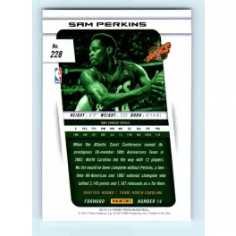 2013-14 Panini Prizm Base #228 Sam Perkins