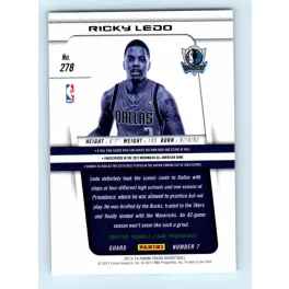 2013-14 Panini Prizm Base #278 Ricky Ledo RC