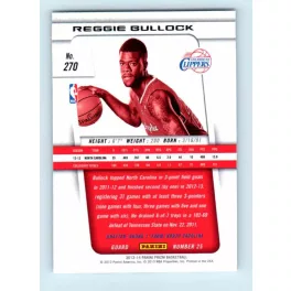 2013-14 Panini Prizm Base #270 Reggie Bullock RC