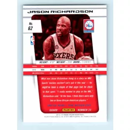 2013-14 Panini Prizm Base #62 Jason Richardson