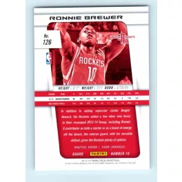 2013-14 Panini Prizm Base #126 Ronnie Brewer
