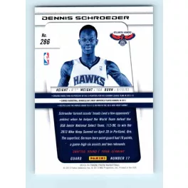 2013-14 Panini Prizm Base #286 Dennis Schroeder RC