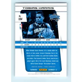 2013-14 Panini Prizm Base #104 Tobias Harris