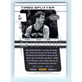2013-14 Panini Prizm Base #101 Tiago Splitter