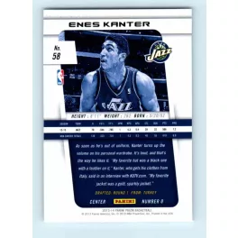 2013-14 Panini Prizm Base #58 Enes Kanter