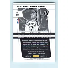 2013-14 Panini Prizm Base #153 Andrei Kirilenko