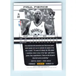 2013-14 Panini Prizm Base #55 Paul Pierce