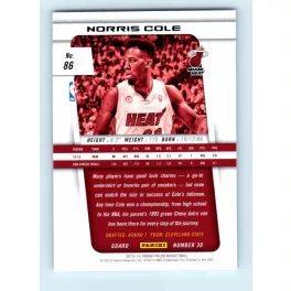 2013-14 Panini Prizm Base #86 Norris Cole