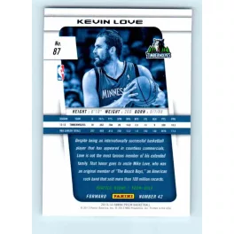 2013-14 Panini Prizm Base #87 Kevin Love