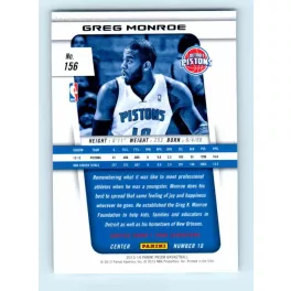 2013-14 Panini Prizm Base #156 Greg Monroe