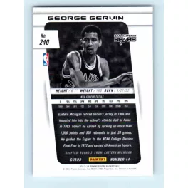 2013-14 Panini Prizm Base #240 George Gervin