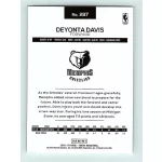 2016-17 NBA Hoops Base #287 Deyonta Davis RC