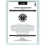 2016-17 NBA Hoops Base #281 Tomas Satoransky RC