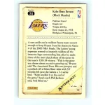 2012-13 Panini Kobe Anthology Base #34 Kobe Bryant