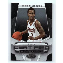   2009-10 Panini Certified Certified Potential #21 Brandon Jennings    432/500