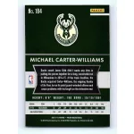 2015-16 Panini Prizm Base #184 Michael Carter-Williams