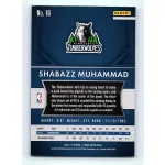 2015-16 Panini Prizm Base #16 Shabazz Muhammad