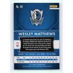 2015-16 Panini Prizm Base #40 Wesley Matthews