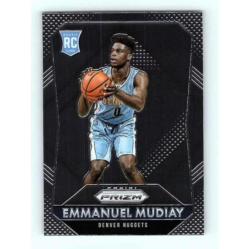 2015-16 Panini Prizm Base #316 Emmanuel Mudiay RC