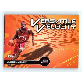   2005-06 Topps Basketball Versatile Velocity #VV7 Lebron James