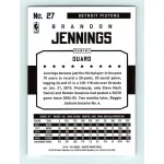 2015-16 NBA Hoops Base #27 Brandon Jennings
