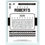 2015-16 NBA Hoops Base #47 Brian Roberts