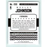 2015-16 NBA Hoops Base #233 Wesley Johnson