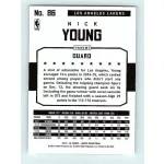 2015-16 NBA Hoops Base #86 Nick Young
