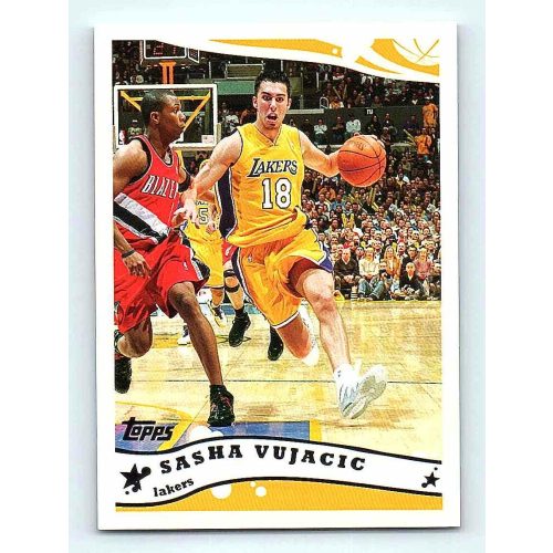 2005-06 Topps Basketball Base #141 Sasha Vujacic