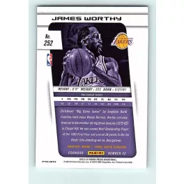 2013-14 Panini Prizm Silver #252 James Worthy