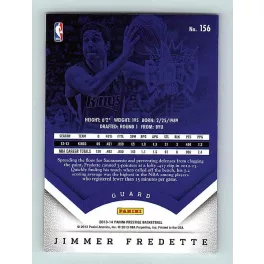 2013-14 Panini Prestige Base #156 Jimmer Fredette