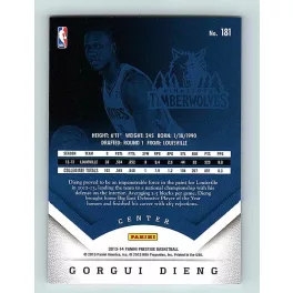 2013-14 Panini Prestige Base #181 Gorgui Dieng RC