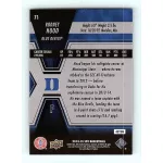 2014-15 Spx Base #71 Rodney Hood