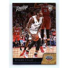 2016-17 Prestige Base #180 Cheick Diallo RC