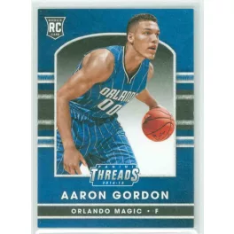 2014-15 Panini Threads Leather Rookies #242 Aaron Gordon RC