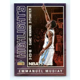 2016-17 NBA Hoops Highlights #16 Emmanuel Mudiay