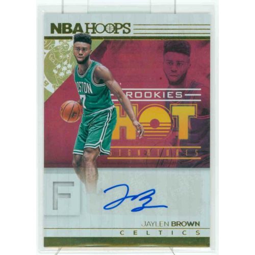 2016-17 NBA Hoops Hot Rookies Signatures #2 Jaylen Brown RC