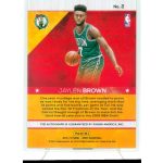 2016-17 NBA Hoops Hot Rookies Signatures #2 Jaylen Brown RC
