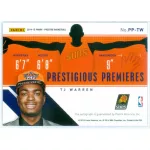 2014-15 Prestige Prestigious Premieres #PP-TW T.J. Warren RC AU