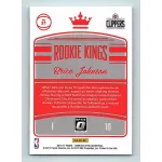 2016-17 Optic Basketball Rookie Kings #21 Brice Johnson RC