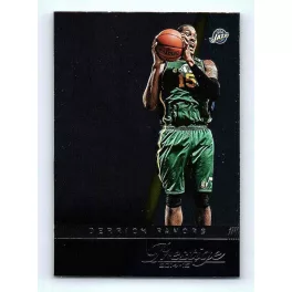 2014-15 Panini Prestige Plus Base #98 Derrick Favors
