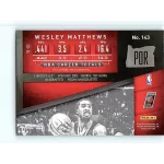 2014-15 Panini Prestige Plus Base #143 Wesley Matthews