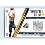 2014-15 Panini Prestige Plus Franchise Favorites #29 Gordon Hayward