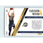2014-15 Panini Prestige Plus Franchise Favorites #29 Gordon Hayward